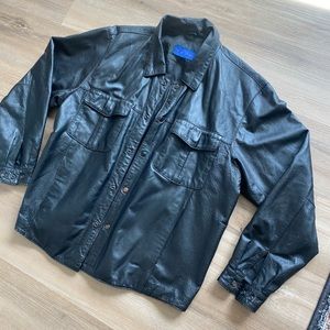 Montana hand crafted leather jacket